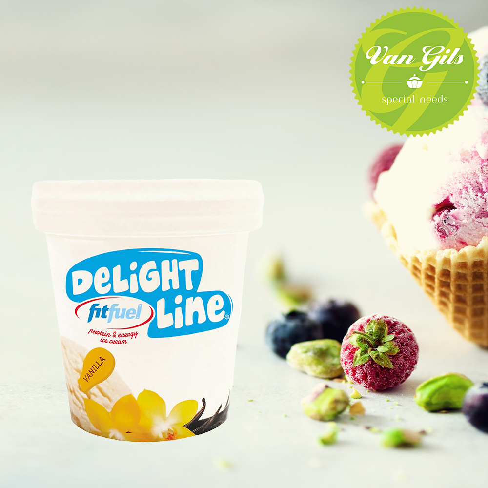 Eiwit Verrijkt Vanille Roomijs