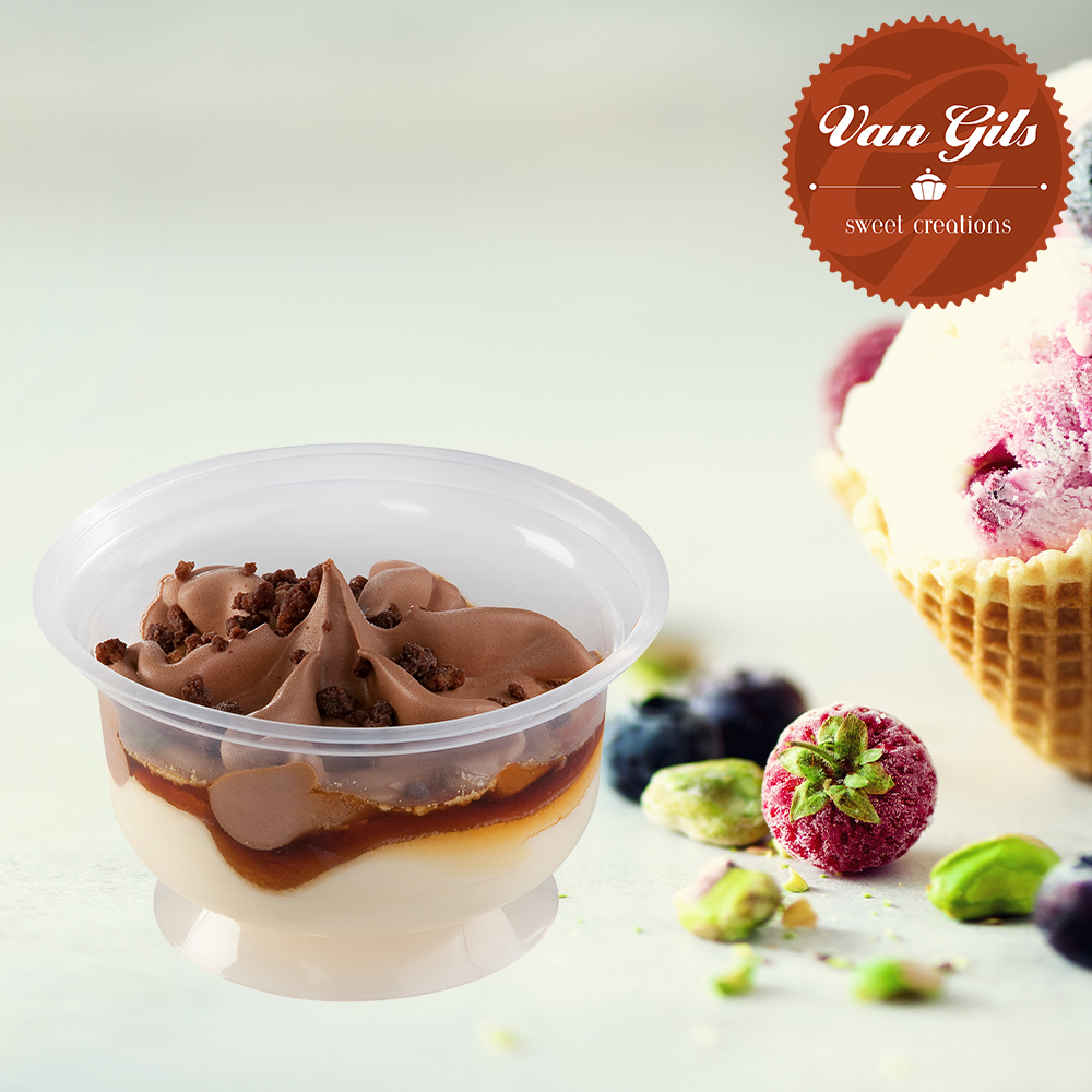 Brownie Karamel Bavarois