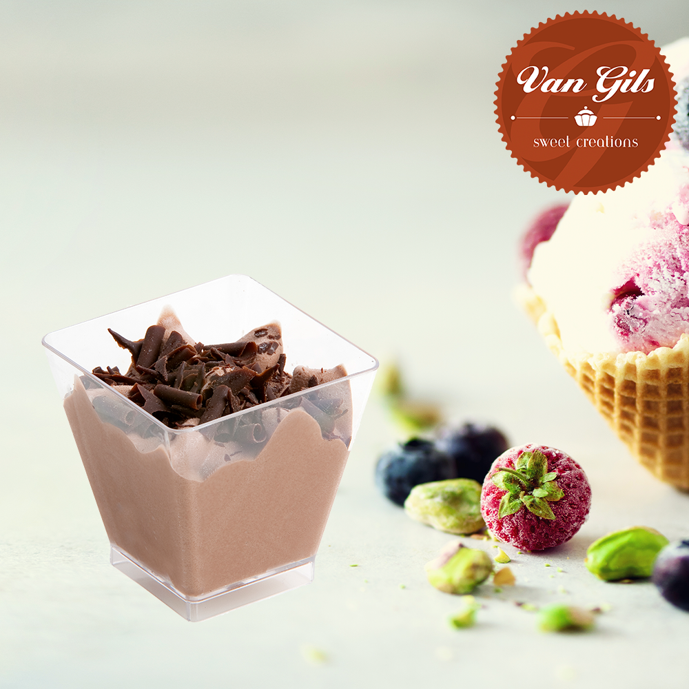 Chocolade Mini Glaasje